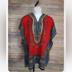 Shore Drive Dashiki Tunic Top - Size OS